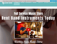 Tablet Screenshot of musicsceneks.com